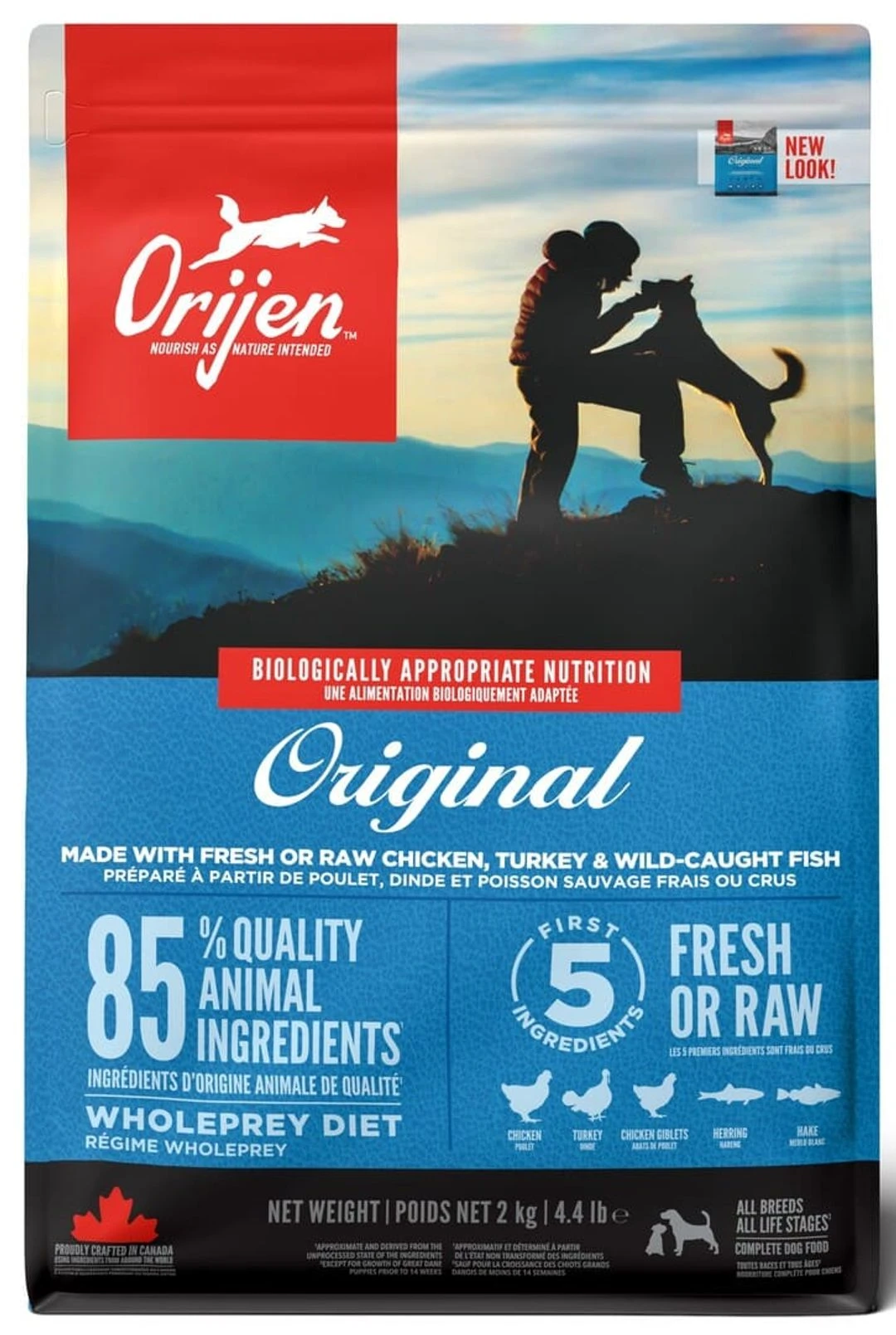 Croquettes Orijen Chien Original 2 Croquettes Orijen Chien Original – Image 2