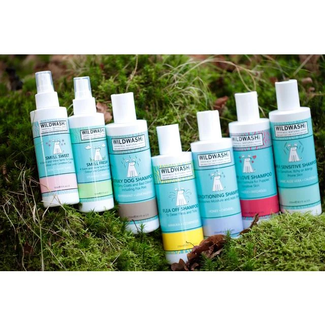 Shampoing Pour Chien Sénior - Ginseng Et Palmarosa Wildwash Pet 2 Shampoing Pour Chien Sénior - Ginseng Et Palmarosa Wildwash Pet – Image 2