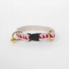 Collier Pour Chat Nice Grill Rouge Et Crème