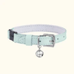 Collier Pour Chat Rococo (3 Couleurs) 12 Collier Pour Chat Rococo (3 Couleurs) -Chats Chiens Fournitures Magasin Cheshire WainLuxuryCatCollarLeatherLightBlue 1800x1800 85a817bf b659 416e 9098 c79f76bc6b4a