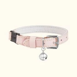 Collier Pour Chat Rococo (3 Couleurs) 10 Collier Pour Chat Rococo (3 Couleurs) -Chats Chiens Fournitures Magasin Cheshire WainLuxuryLeatherCatCollarPowderPink 1800x1800 4d3e9f80 e372 4392 9c56 ac76d458480d