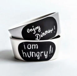 Bol Pour Chien « Craie » Cloud 7 -Chats Chiens Fournitures Magasin Cloud 7 Dog Bowl Chalk grey2