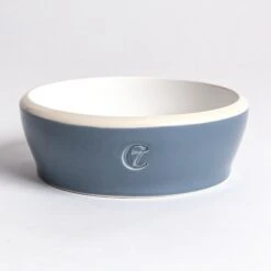 Bol Jamie En Céramique (3 Couleurs) -Chats Chiens Fournitures Magasin Cloud 7 Dog Bowl Jamie Blue L
