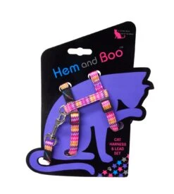 Harnais Et Laisse Zig Zag Pour Chat