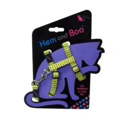 Harnais Et Laisse à Pois Pour Chat