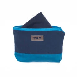 Imperméable Pour Petit Chien Microfibres -Chats Chiens Fournitures Magasin Jolie Dog navy pouch