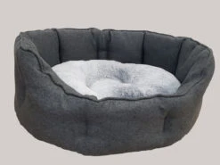 Panier Rond Brandon -Chats Chiens Fournitures Magasin K C3 B6rbchen Brandon anthrazit 1