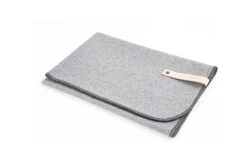 Couverture En Laine Grise Asnen