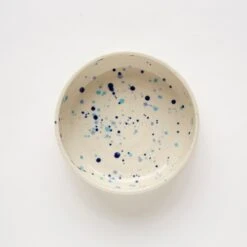 Bol Pour Chien Artisanal En Grès Dripping (4 Coloris) -Chats Chiens Fournitures Magasin bebedero multicolor 2