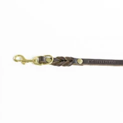 Laisse En Cuir Pour Chien Souple Réglable (2x) -Chats Chiens Fournitures Magasin butter 2x adjustable details