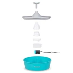 PetSafe Fontaine à Eau Butterfly Drinkwell -Chats Chiens Fournitures Magasin butterfly pet fountain pd exploded 1 1