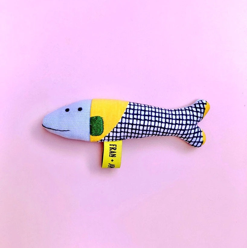 Jouet Sardine à L’herbe à Chat 1 Jouet Sardine à L’herbe à Chat