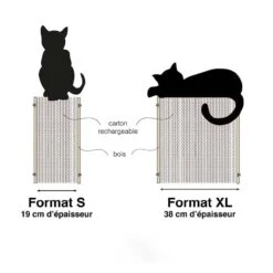 Griffoir Pour Chat Cadre XL Homycat -Chats Chiens Fournitures Magasin differences griffoir cartons fomart xl homycat SL 5000x 878f6c51 7118 4bd7 9a39 e49f2f165f90