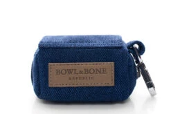 Distributeur De Sacs D'hygiène En Tissu -Chats Chiens Fournitures Magasin dog waste bag holder mini navy bowl and bone republic ps1sa