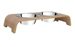 Double écuelle DogBar S - Petits Chien (6 Finitions) -Chats Chiens Fournitures Magasin dogBar S eiche hell 1024x1024 2x b9baeabc 8995 472c b7fc 827a3967dcf4