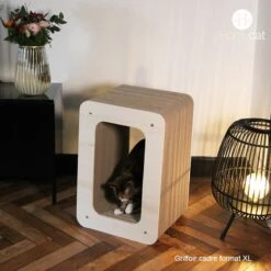 Griffoir Pour Chat Cadre XL Homycat -Chats Chiens Fournitures Magasin griffoir cadre lingot homycat design chat carton france rechargeable3 min 5000x c3094993 357d 4012 af92 d49aa0475c99