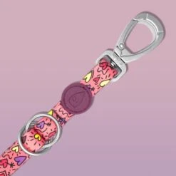 Laisse Pink Think -Chats Chiens Fournitures Magasin guinzaglio multifunzione pink think amb