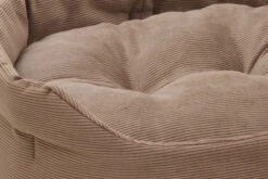 Panier Rond Chelsea Velours Côtelé 17 Panier Rond Chelsea Velours Côtelé -Chats Chiens Fournitures Magasin hundekoerbchen chelsea toffee 4