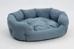 Lit Ovale Loomi -Chats Chiens Fournitures Magasin hundekoerbchen loomi blau 2