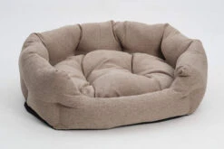 Lit Ovale Loomi -Chats Chiens Fournitures Magasin hundekoerbchen loomi greige beige grau 2