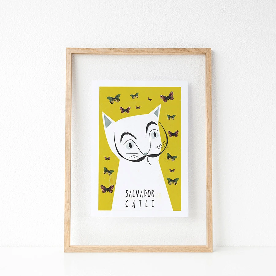 Affiche Chat Salvador Catli 1 Affiche Chat Salvador Catli