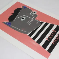 Affiche Chat Pablo Picatso -Chats Chiens Fournitures Magasin il fullxfull.985236207 h22o