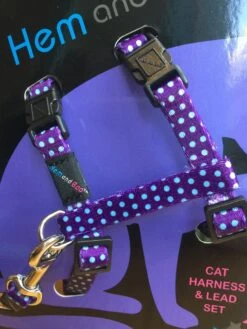 Harnais Et Laisse à Pois Pour Chat -Chats Chiens Fournitures Magasin image 30e0bb07 5c95 462a a804 1b2a0741ade4