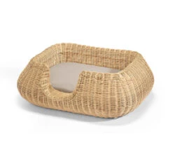 Panier En Rotin Pour Chien Mio -Chats Chiens Fournitures Magasin mc c02 010 02 s sleep mio natural hemp v1