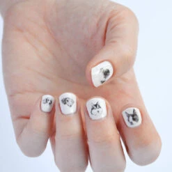 Stickers Autocollant Pour Ongle ~ Chien ~ -Chats Chiens Fournitures Magasin original dog nail transfers